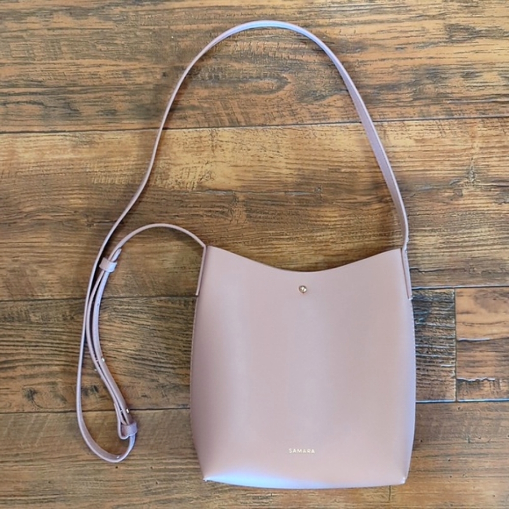 SAMARA Vegan Leather Shoulder Bag